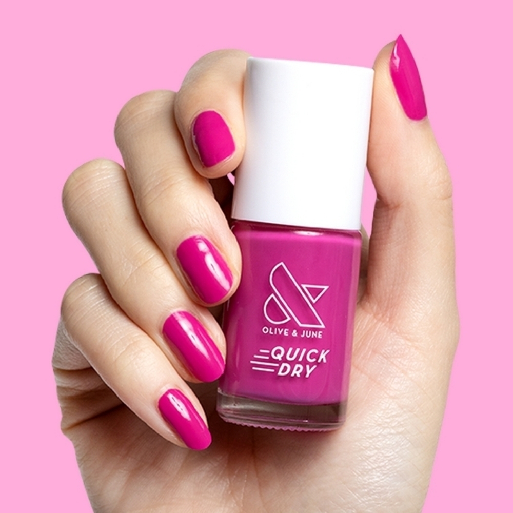 Olive & June Quick Dry Pink Nail Polish Bew